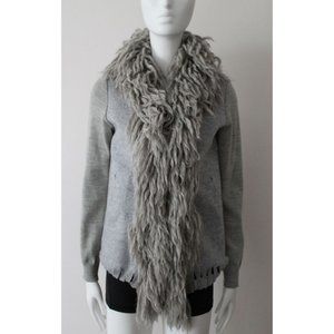 Undercover Art & Crafts 05AW Shag Felt Women's Jacket Grey Size 2 Wool